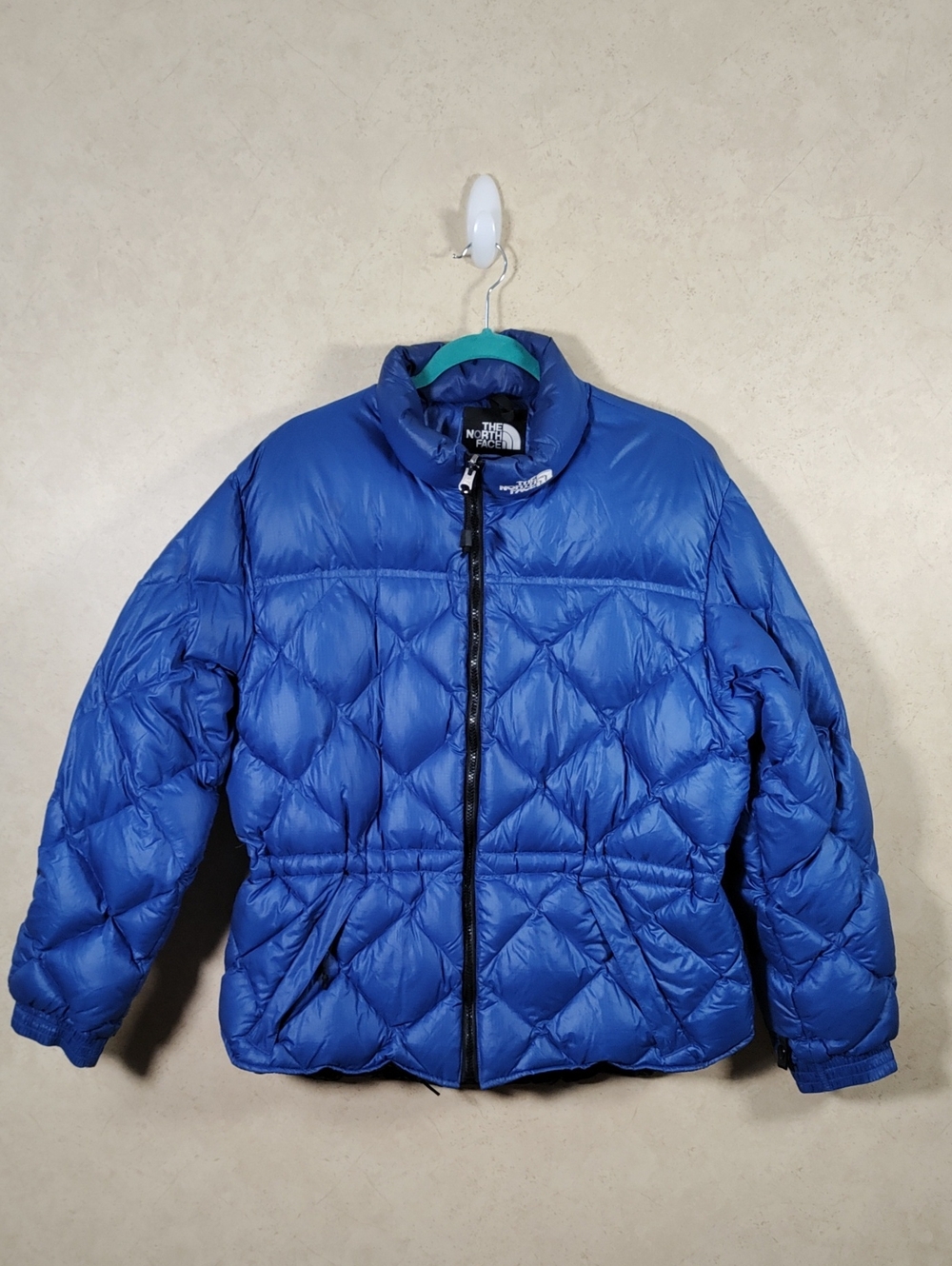 J140 The North Face Blue Vintage 600 Fill Goose Down Puffer Jacket XL